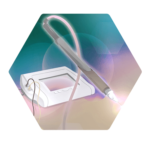 Illustration needle epilation