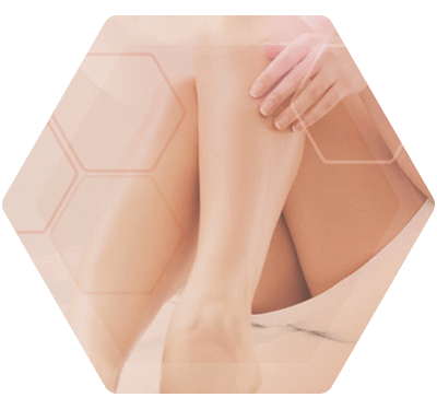 jambes lisses et sans poils pour femmes
