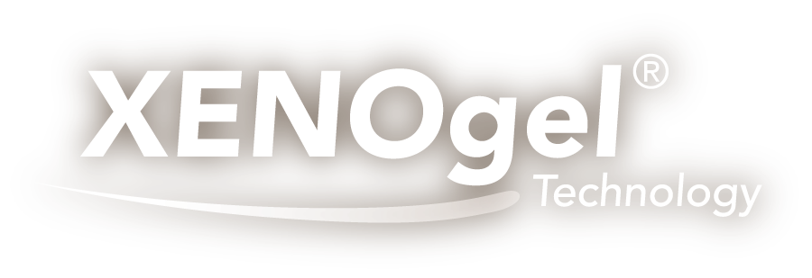Logo XENOgel Technology beyaz