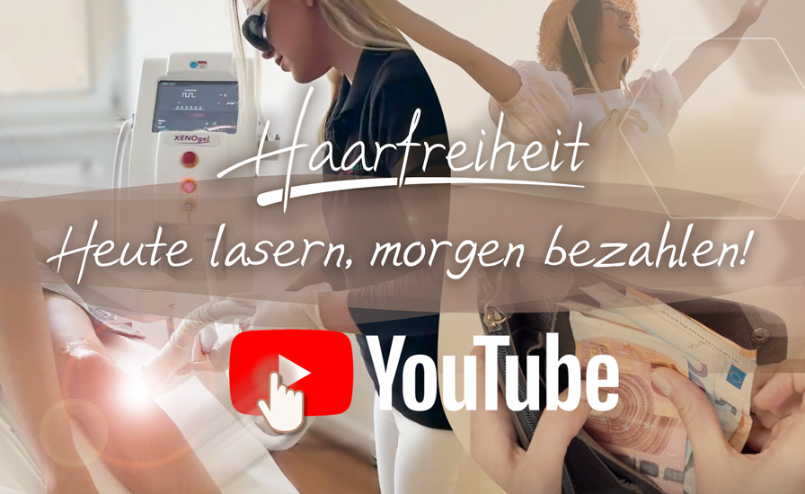 Youtube Linkbild Ratenzahlung für die dauerhafte Haarentfernung