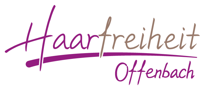 Logo Haarfreiheit Offenbach lila braun
