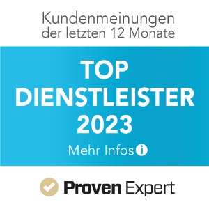 Awarded by Proven Expert as top service provider for the permanent hair removal of Haarfreiheit.