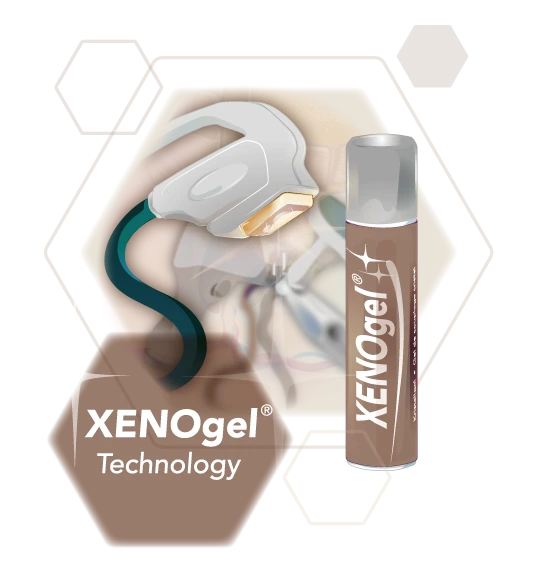 Illustration de la technologie XENOgel® Technology