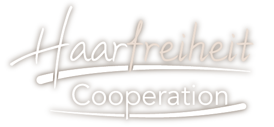 Logo Haarfreiheit Cooperation helle Variante
