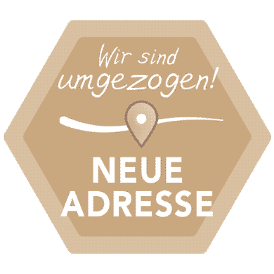 Hinweis neue Adresse