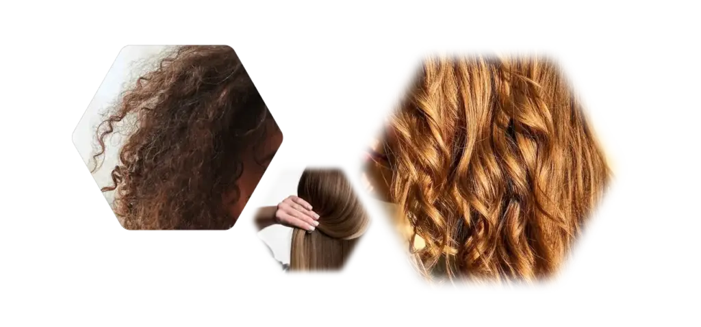Haarvariationen haartypen