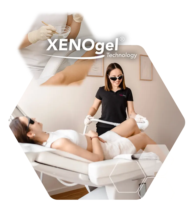 XENOgel Technology Logo Beinbehandlung