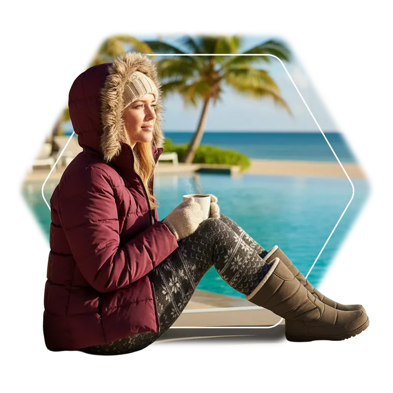 Haarentfernung im Winter